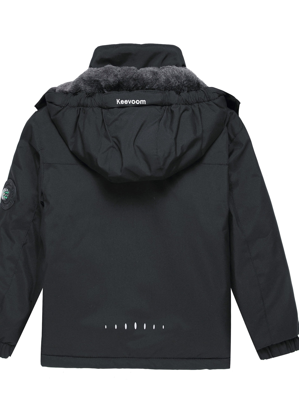 Boys High Quality Skiing Jacket Kids Hooded Winter Snowboard Jackets Windproof Warm Outerwear with Detachable Hood And Compass, Outdoor Winter Wear, Cold Weather Gear, Sporty Design, Casual Outerwear, Highquality Stitching, B