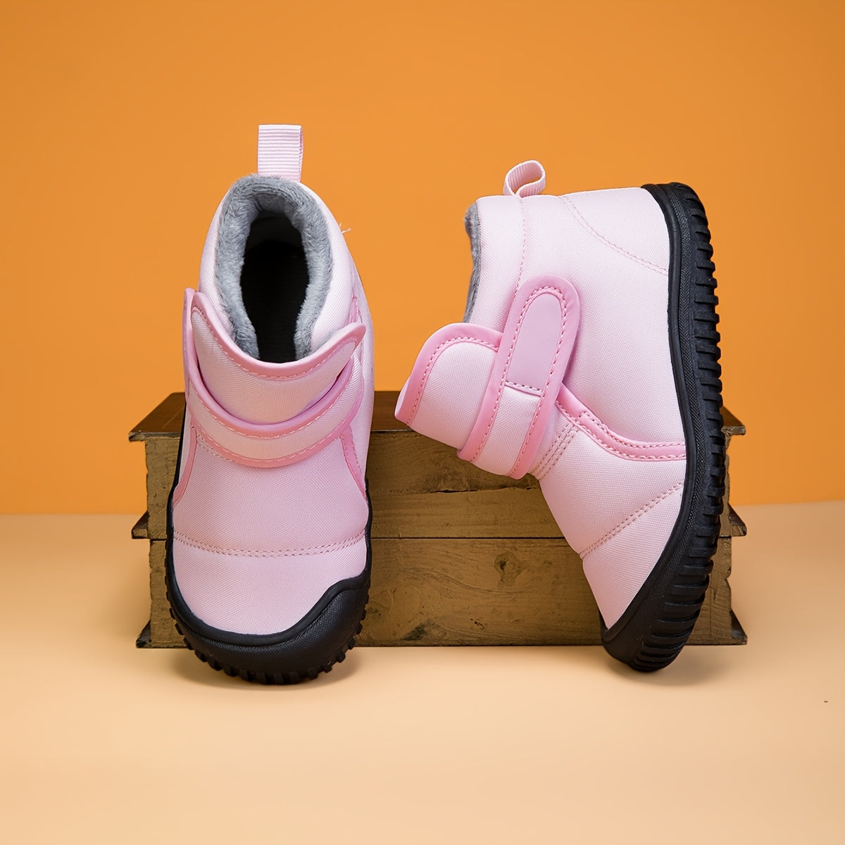 & Winter Snow Boots - Heavy-Duty Mid-Calf Height with Closure, Thick Warm Lining & Arch Support - All-Terrain Traction Tread for Outdoor Winter, Snow, Ice, and Slush - Durable MD Sole & Fabric Construction - Ideal for Hiking,