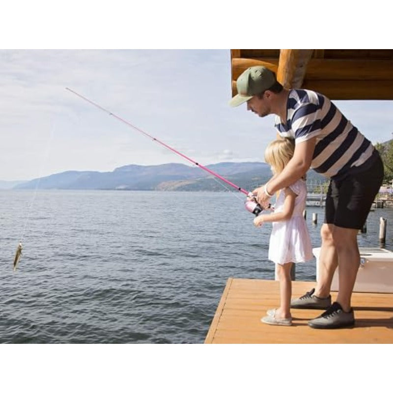 Gamashino Telescopic Fishing Rod and Reel Combo with Lures & Carry Bag - Portable Collapsible Fishing Pole Suitable for Boys, Girls, Youth - -in- Fishing Equipment, Lightweight Rod & for Beginners, Ideal Gift for Fishing Trip