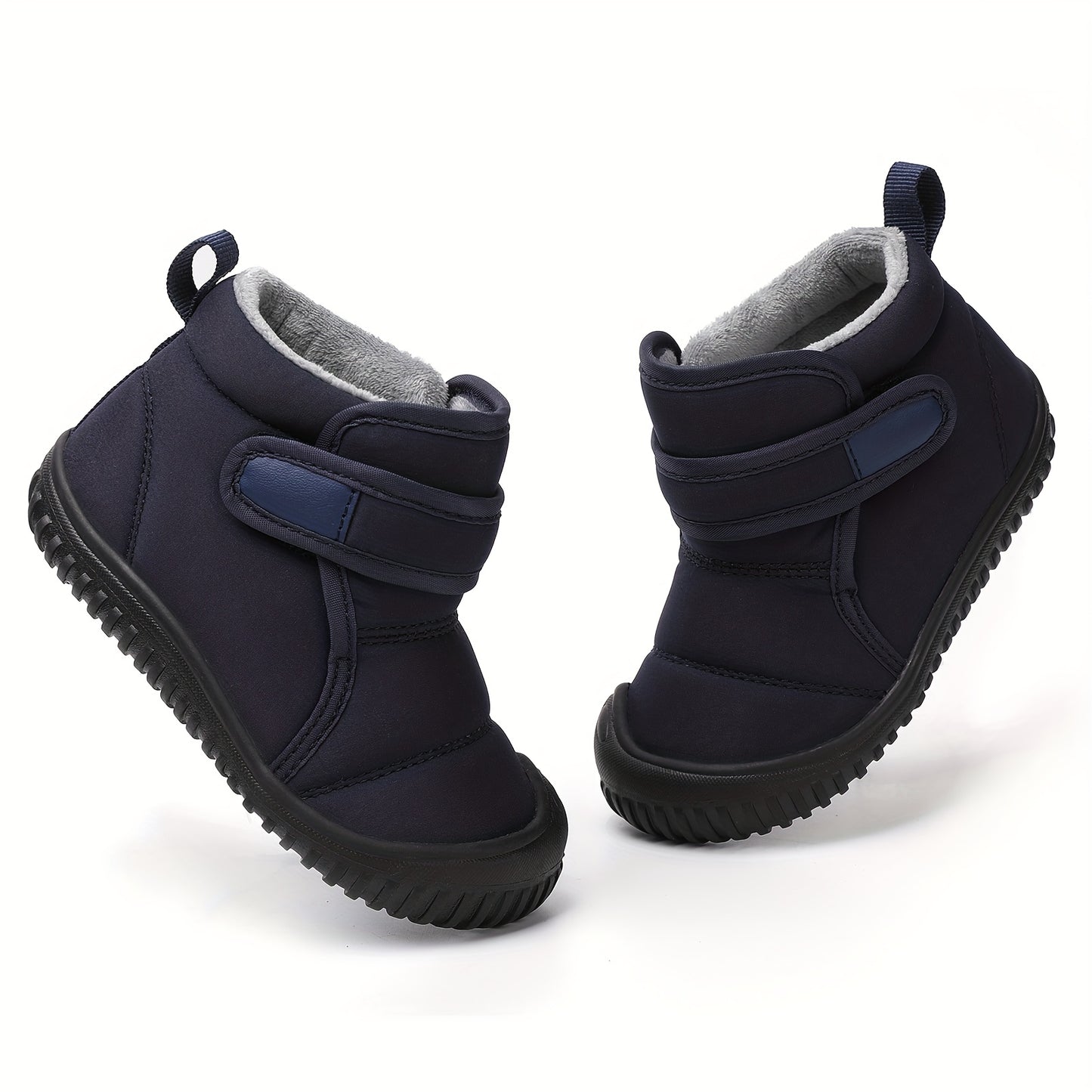 Comfortable Snow Hiking Boots for Boys and Girls - Warm Lined, Non-Slip, Cozy, High-Quality, Breathable, Easy-Walk Ankle Boots, Suitable for Winter Outdoor Hiking and Adventures, Cold Weather Footwear, Cozy Footwear, Nonslip