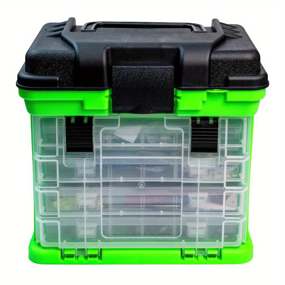 346pcs Fishing Lure Set Complete with Tackle Box, Featuring Minnows, Crankbaits, Spinnerbaits, Bait Rigs, Spoons, Soft Lures, Jigs, Hooks, Weights, Sinkers, And Topwater Lures Suitable for Both Freshwater And Saltwater, Perfe