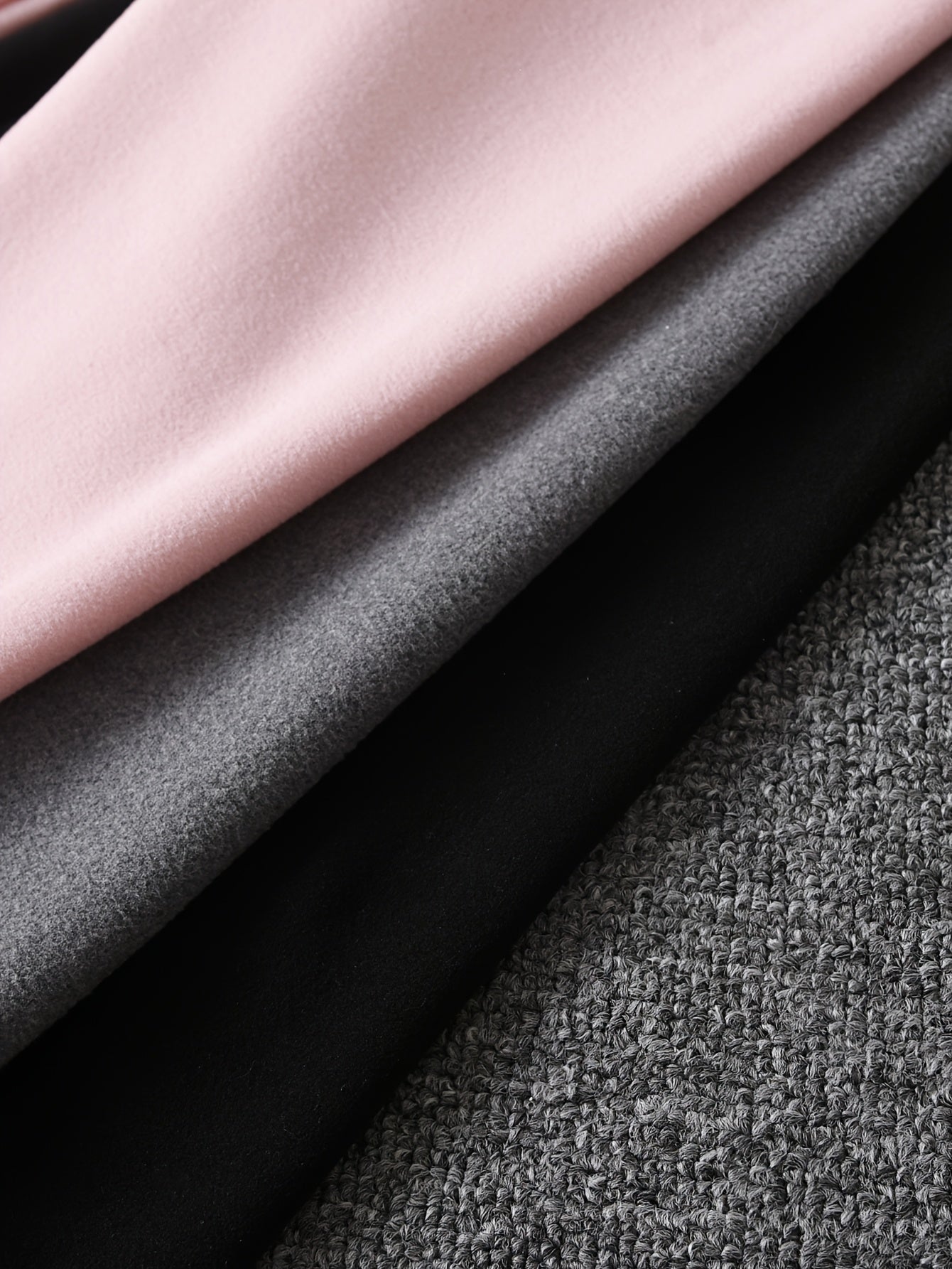 Girls' 3pcs Fleece-Lined Leggings Set - Soft Stretchy Winter Pants with Elastic Waistband, Solid Color (Pink, Gray, Black) - Cozy Long Trousers for Casual & Outdoor, Perfect Birthday Gift, Winter Leggings, Outdoor Clothing, S