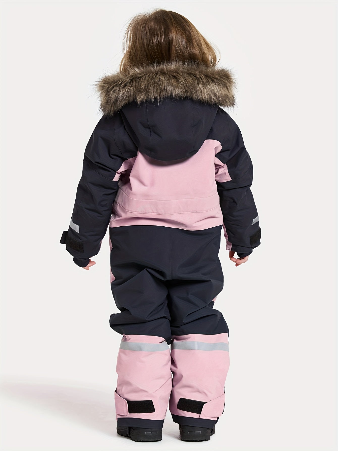 New Mid-Sized Kids' Snowsuit, Windproof Loose Ski Pants with Zipper Design for 3-14 Years Old Boys and Girls Outdoor Sports Weekend Casual Wear Holiday Snowsuit, Winter Clothing, Casual Wear, Sporty Design, Durable Material,