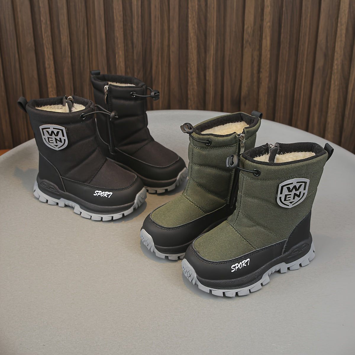 Kids Snow Boots Warm High Quality Boys Winter Boot Non Slip Snow Shoes Outdoor BoysSnow Boots