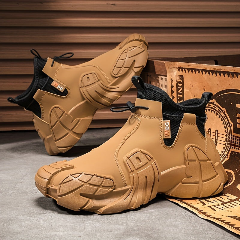 Men's Outdoor Casual Sneakers, Thick-Soled and Durable, Stylish, Suitable for Various Occasions