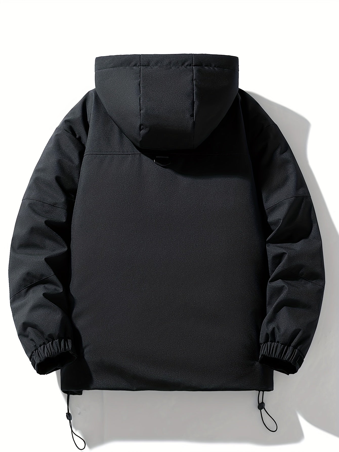 2025 Winter New Style Duck Down Jacket - Heavyweight Insulated Hooded Full-Zip Unisex Coat, Super Loose Fit with Adjustable Drawstring & Long Sleeves, Duck Down Filling for Men & Women, Casual & Workwear Outerwear (No-Stretch