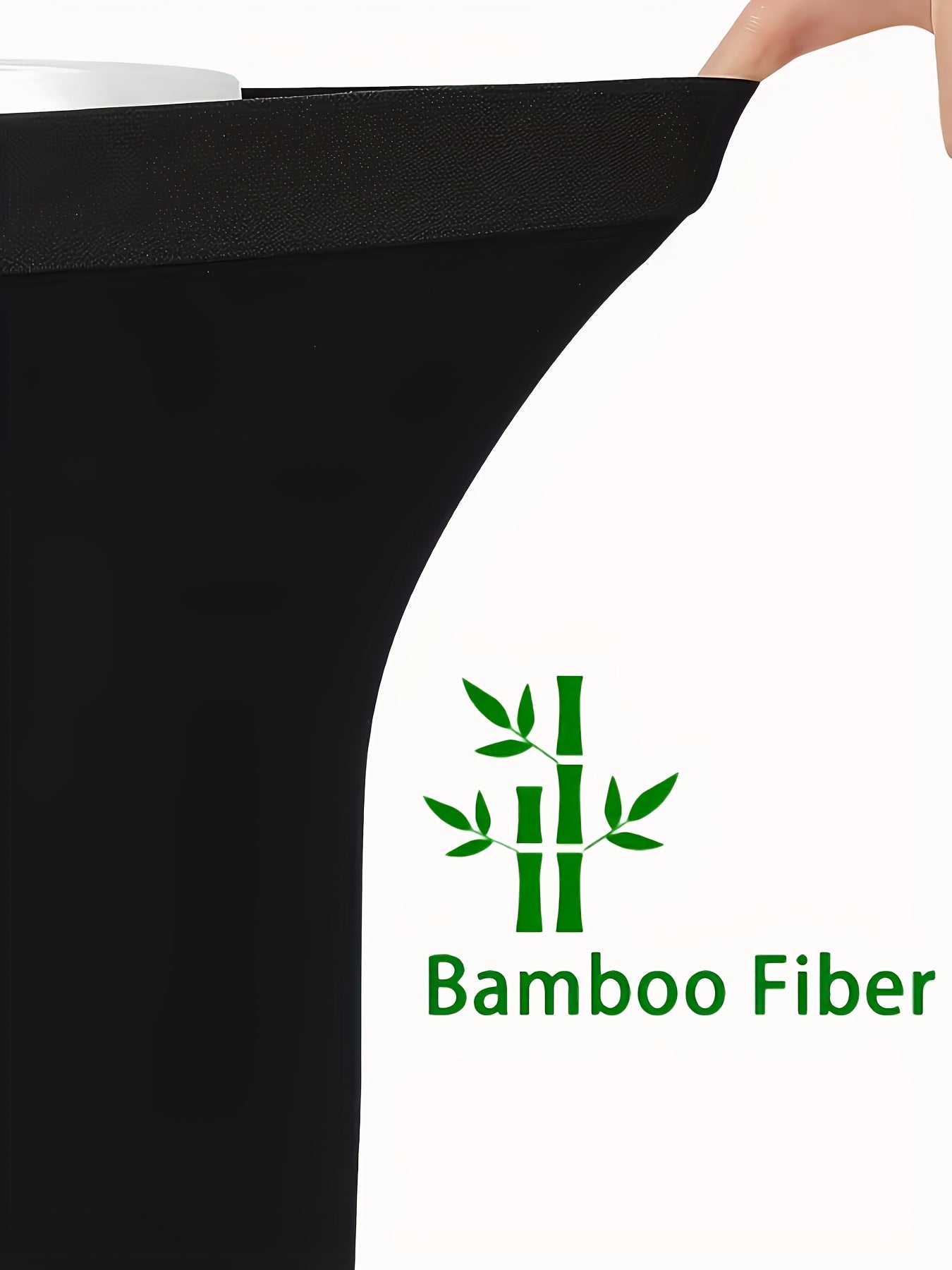 [Men's Bamboo Briefs] 7-pc Men's Bamboo Fiber Briefs - Moisture-Wicking And Breathable Men's Underwear, Soft And Stretchy Fitted Long Boxer Briefs, High-Quality Boxed Underwear Solid Black, Four Seasons Comfort