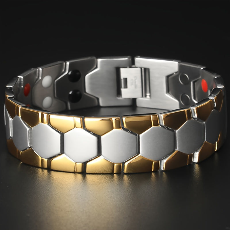 1 Cool And Masculine Fashion Bracelet-Spherical Magnet Bracelet, A Thoughtful Gift for Family And Friends, Perfect Father&Apos;S Day Present, for Women