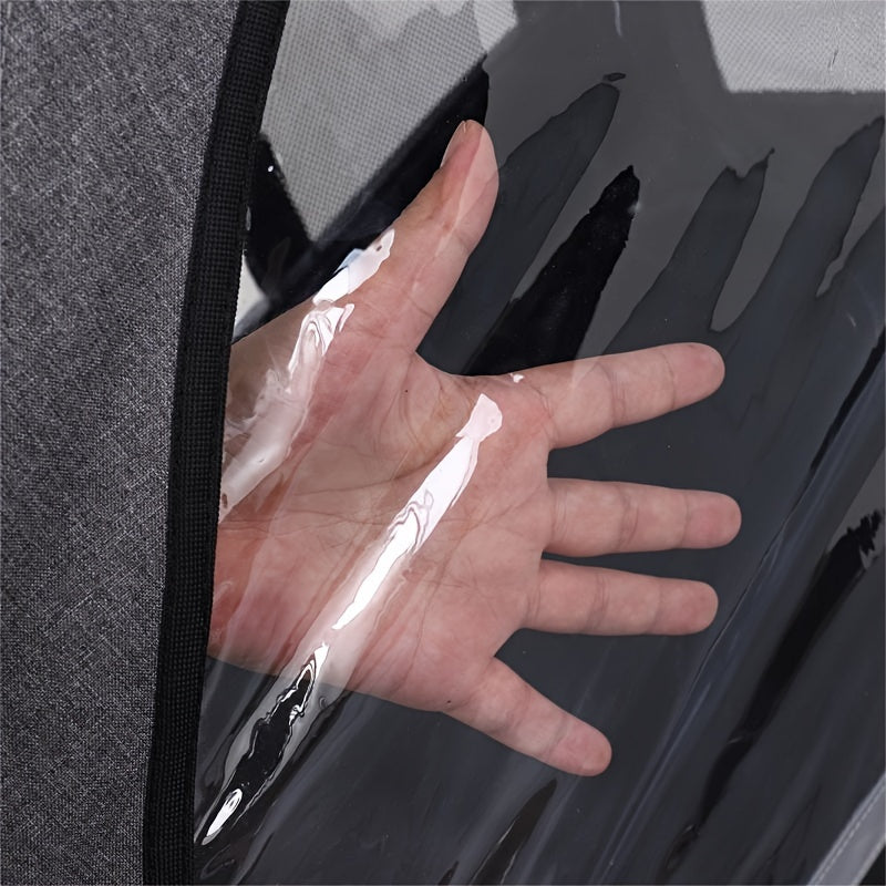 Dog Cart, Dog Cart, Dog Stroller for 2 Dogs, Large Pet Stroller Upgrade Large Dog Stroller, Extra Large Pet Stroller Suitable for Medium Dogs, Foldable Design, Adjustable Handle, with Pocket, Maximum Load Capacity 160 Pounds