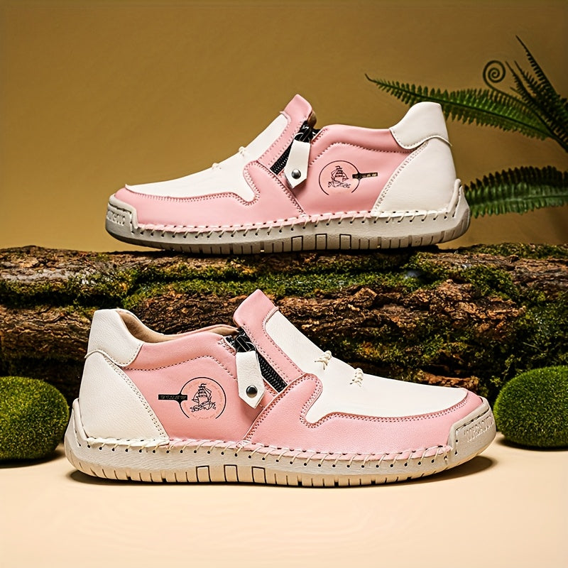 Women's Handmade Vintage Casual Shoes, Fashionable and Versatile Outdoor Women's Shoes, Women Shoes