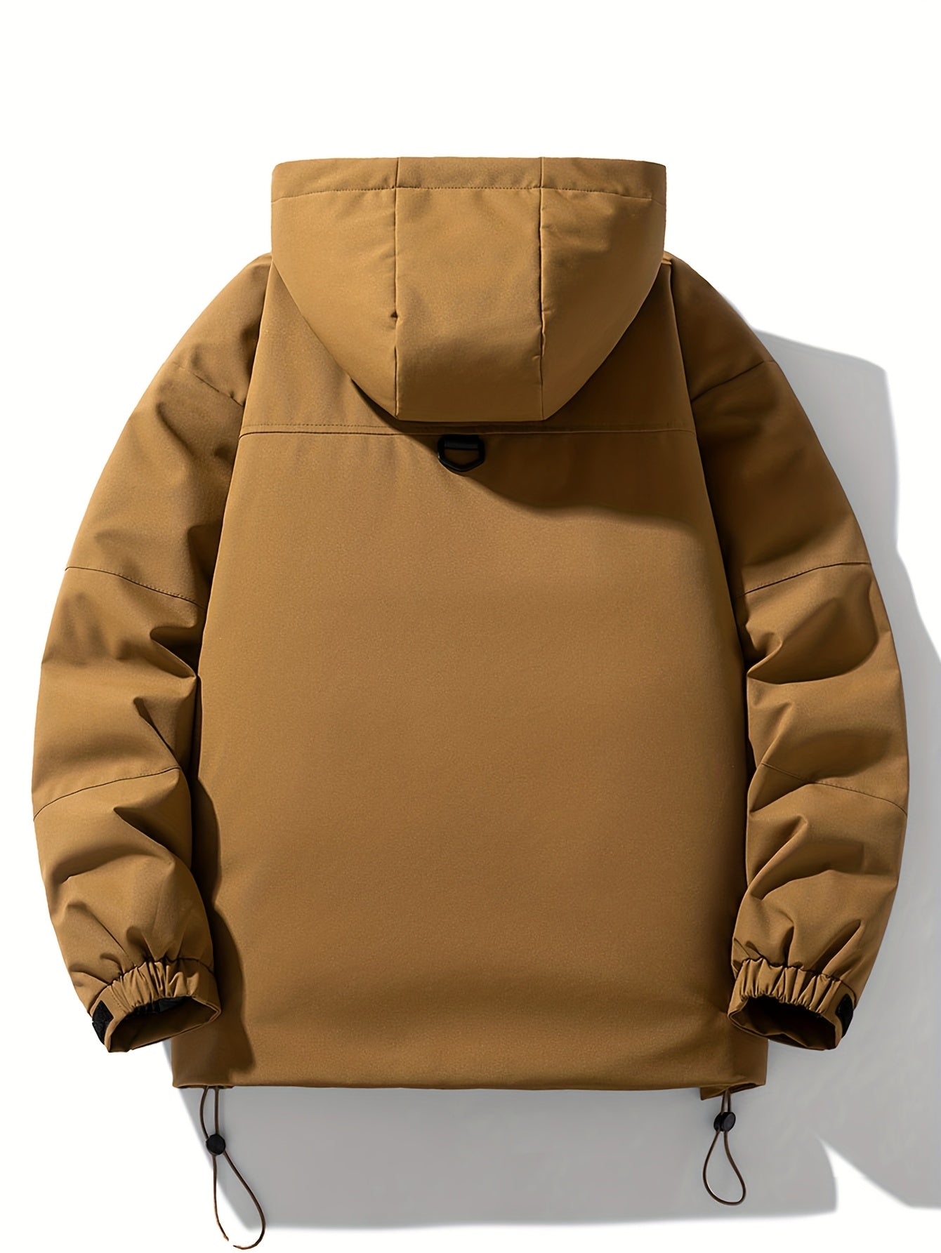 2025 Winter New Style Duck Down Jacket - Heavyweight Insulated Hooded Full-Zip Unisex Coat, Super Loose Fit with Adjustable Drawstring & Long Sleeves, Duck Down Filling for Men & Women, Casual & Workwear Outerwear (No-Stretch