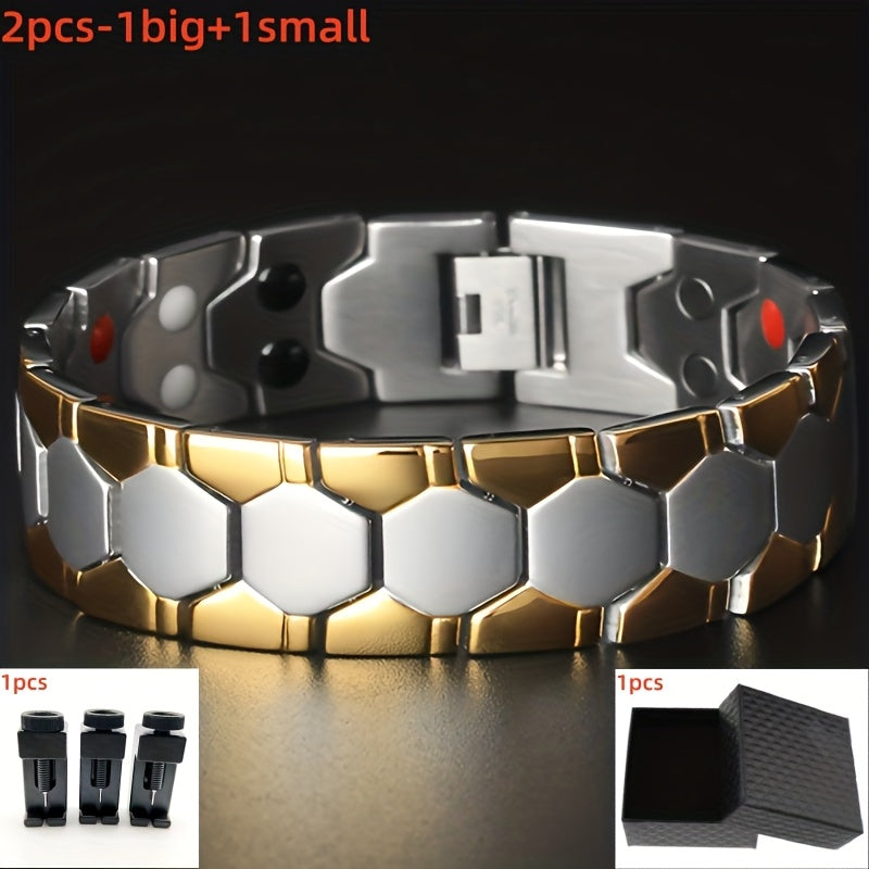 1 Cool And Masculine Fashion Bracelet-Spherical Magnet Bracelet, A Thoughtful Gift for Family And Friends, Perfect Father&Apos;S Day Present, for Women