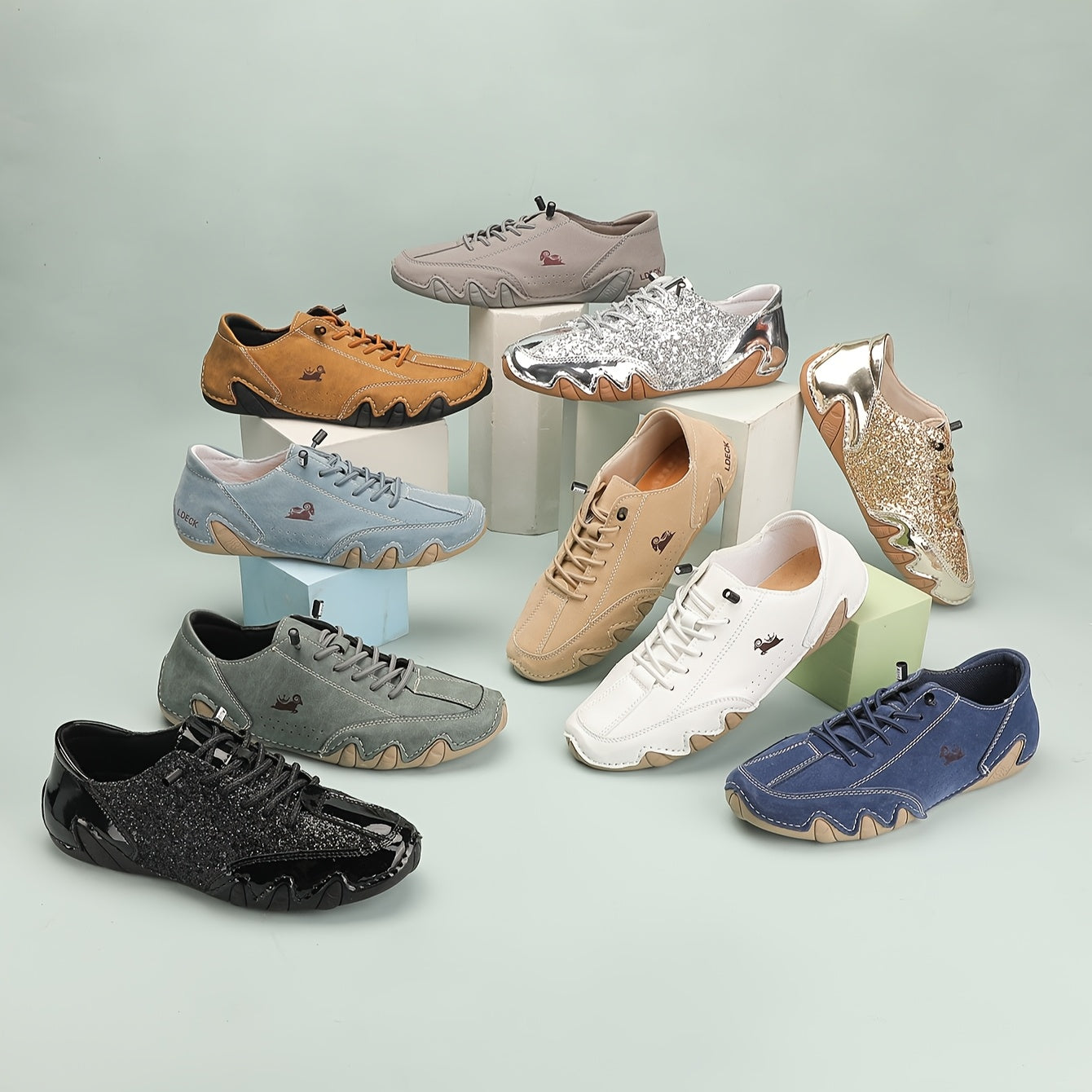 [Fashionable|Versatile] Fashionable Versatile Ladies' Octopus Handmade Shoes | Four-Season Motorcycle Sneakers