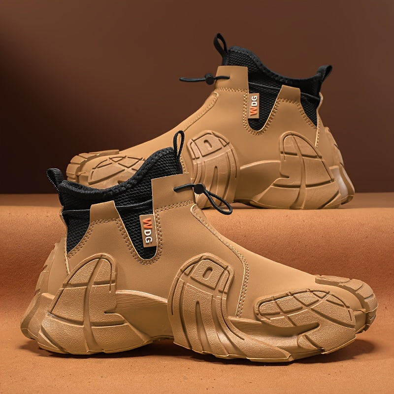 Men's Outdoor Casual Sneakers, Thick-Soled and Durable, Stylish, Suitable for Various Occasions