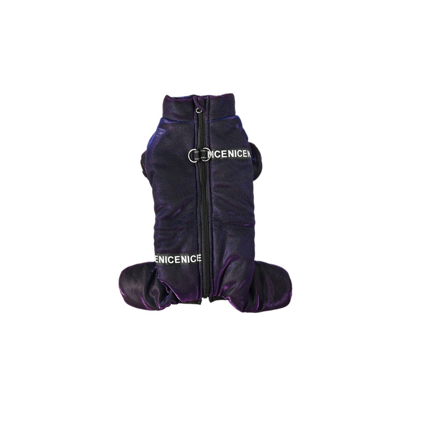 Dog Costume, Soft Warm Letters Indoor Outdoor Winter Jacket Clothes Pet Supplies, Without Battery