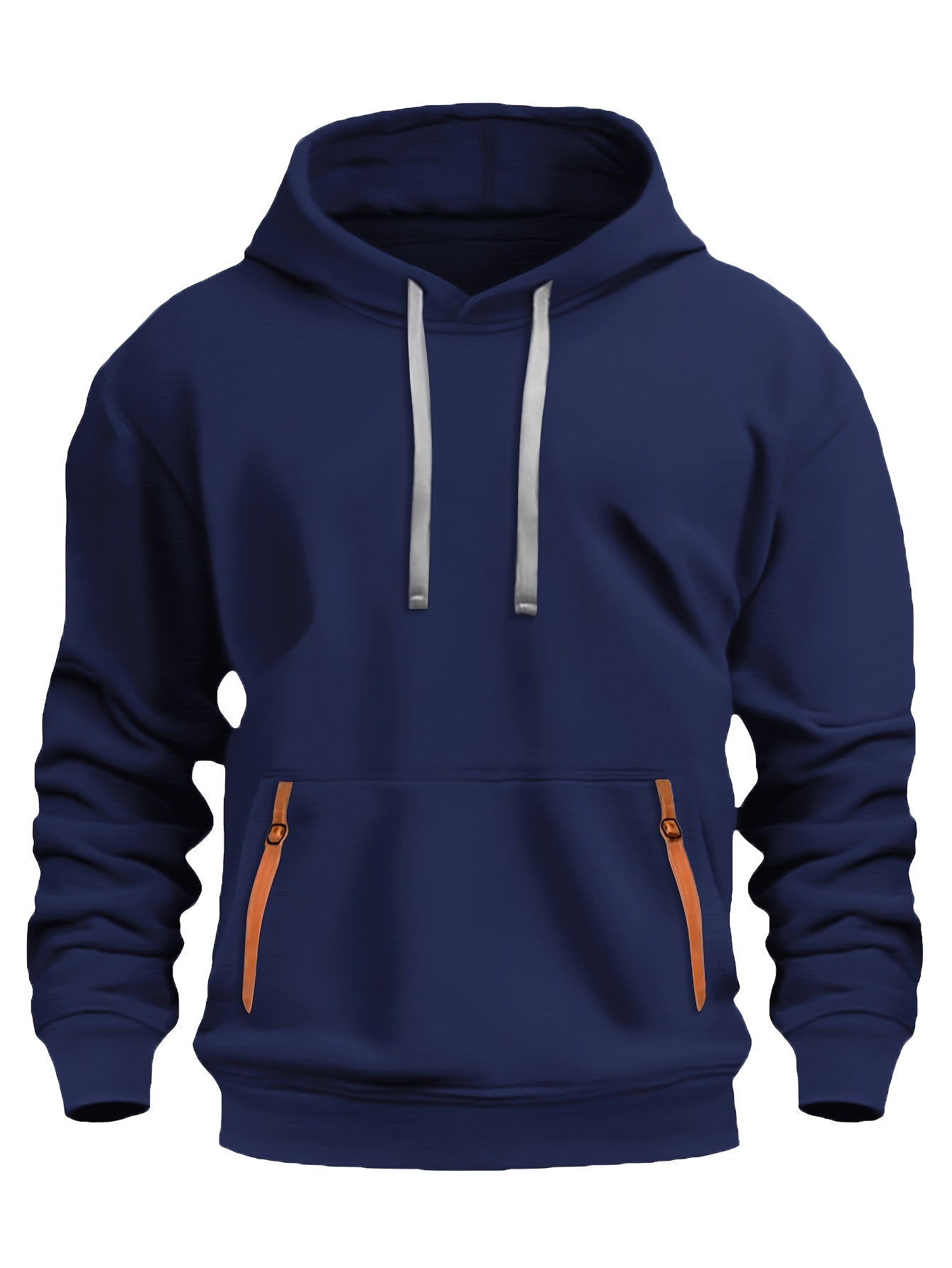 220g Brushed Fabric 3pcs Set, Men's Casual Sporty Fashion Hoodie with Drawstring, New Spring/Autumn/Winter, Basic Style, -Lined for Daily Commuting