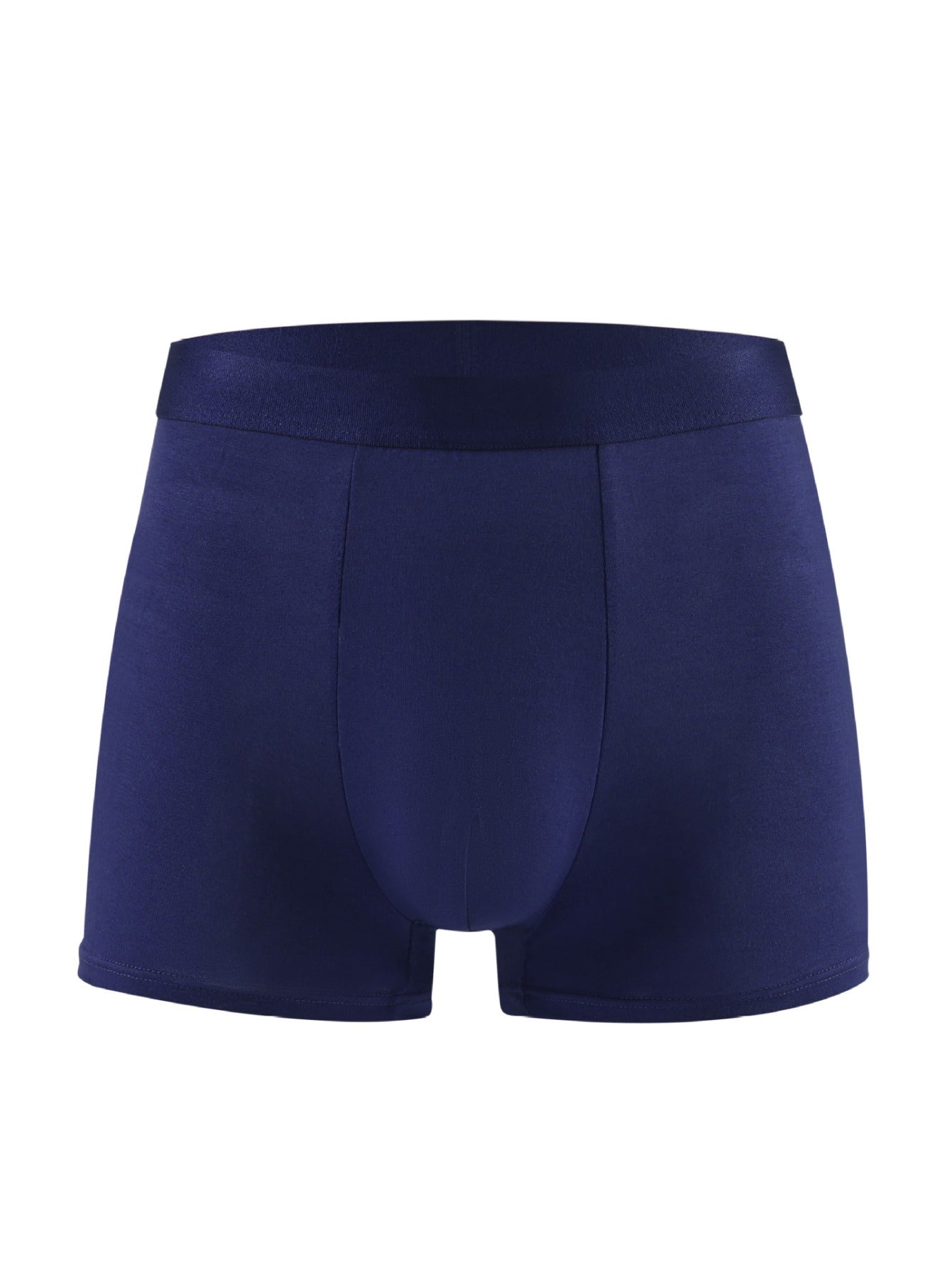 [Bamboo Fiber Boxer Briefs] 6pcs Men's Bamboo Fiber Boxer Briefs - Moisture-Wicking Breathable Soft Stretch Underwear - Suitable for Sports and Daily Wear - All-Season Comfort Youthful Design Classic Boxer Style Smooth Fabric