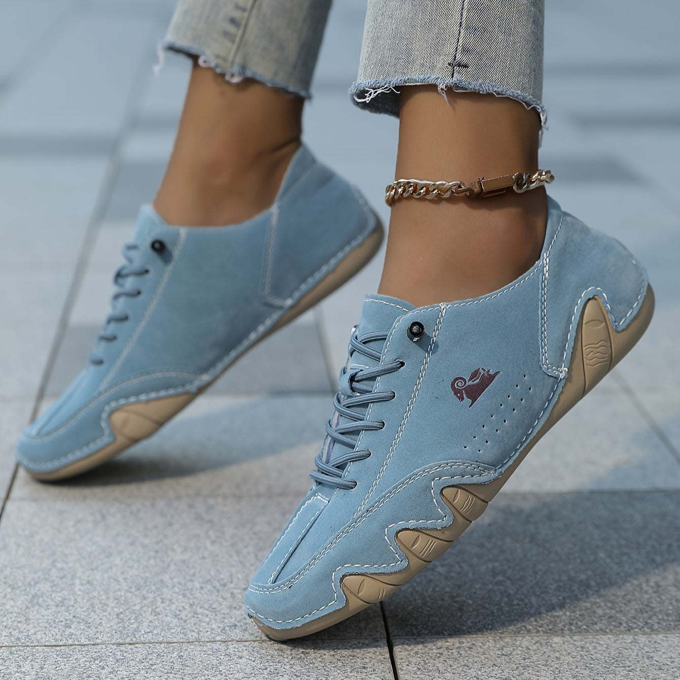 [Versatile Octopus Sneakers] Durable Rubber Sole Women's All-Season Octopus Handmade Shoes | Motorcycle, Fitness Cross-Training Sneakers - Fashionable and Versatile