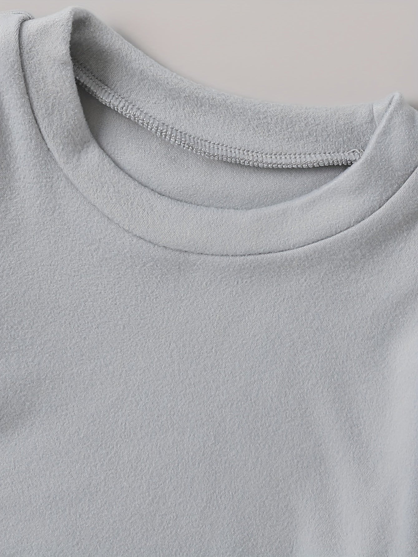 [4pcs Lined Warm Sets] Boys' Random Two Sets of 4pcs -Lined Warm Sets, Children's Comfortable -Lined Casual Long Sleeve and Pants Set