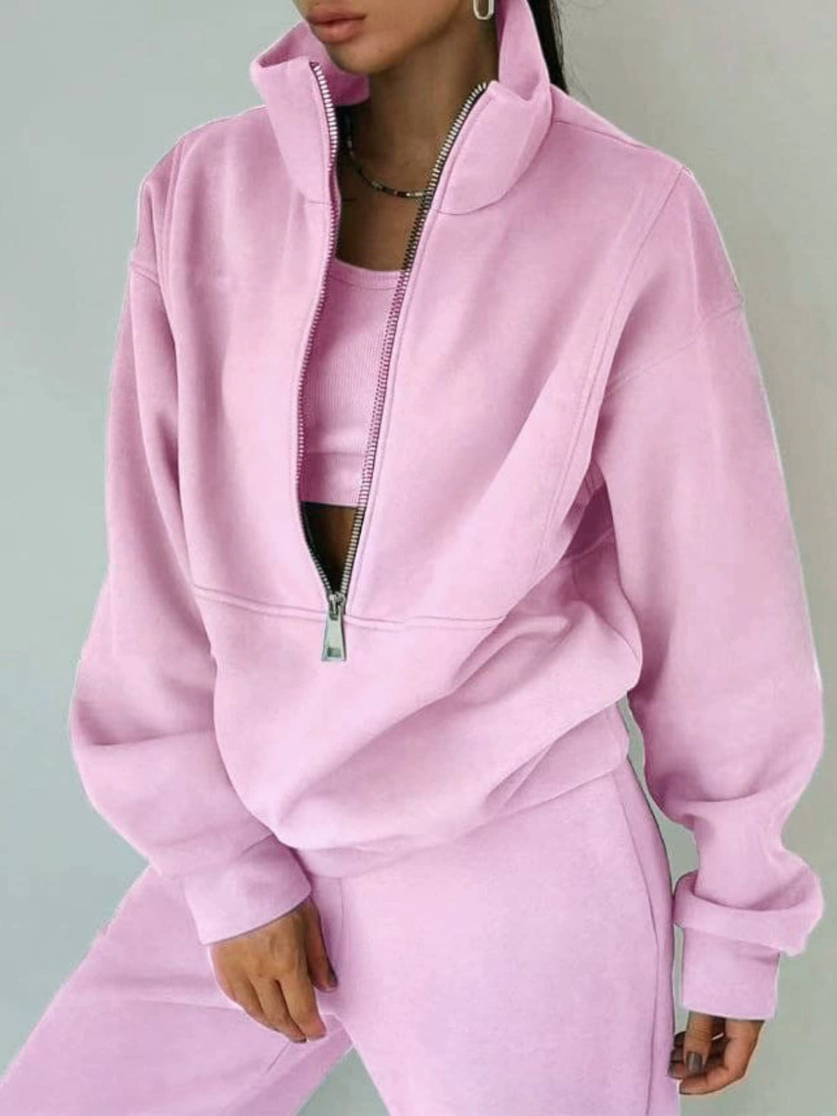 Fleece Set- Women's Casual s Two-Piece Fall 2025