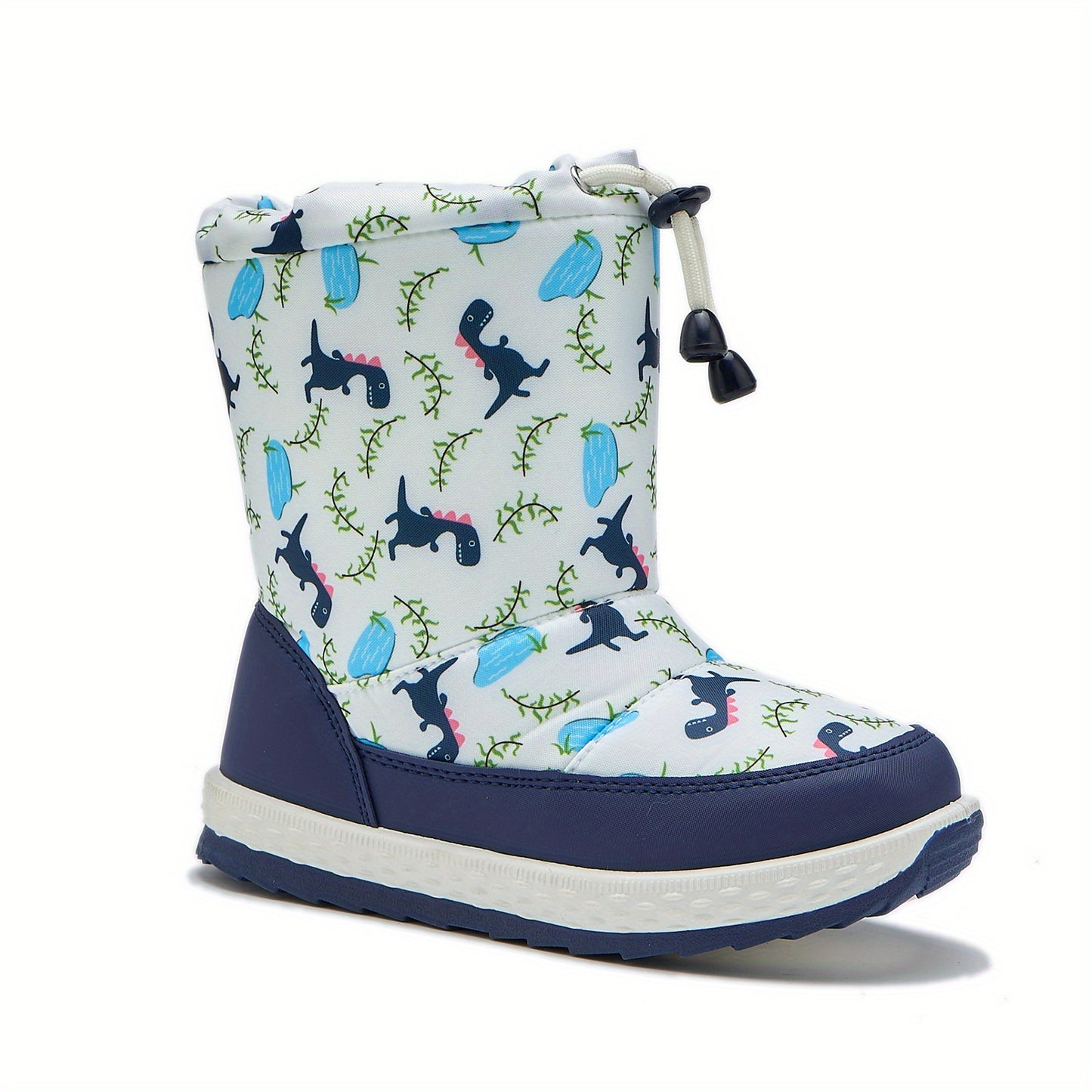 DACLAY & All-Season ' Winter Boots with Zipper Closure, Mid-Calf Traction Sole & Warm Fabric - /Fabric Upper Outdoor Snow Boots for and, for, Skiing, Ice Skating (Unisex)