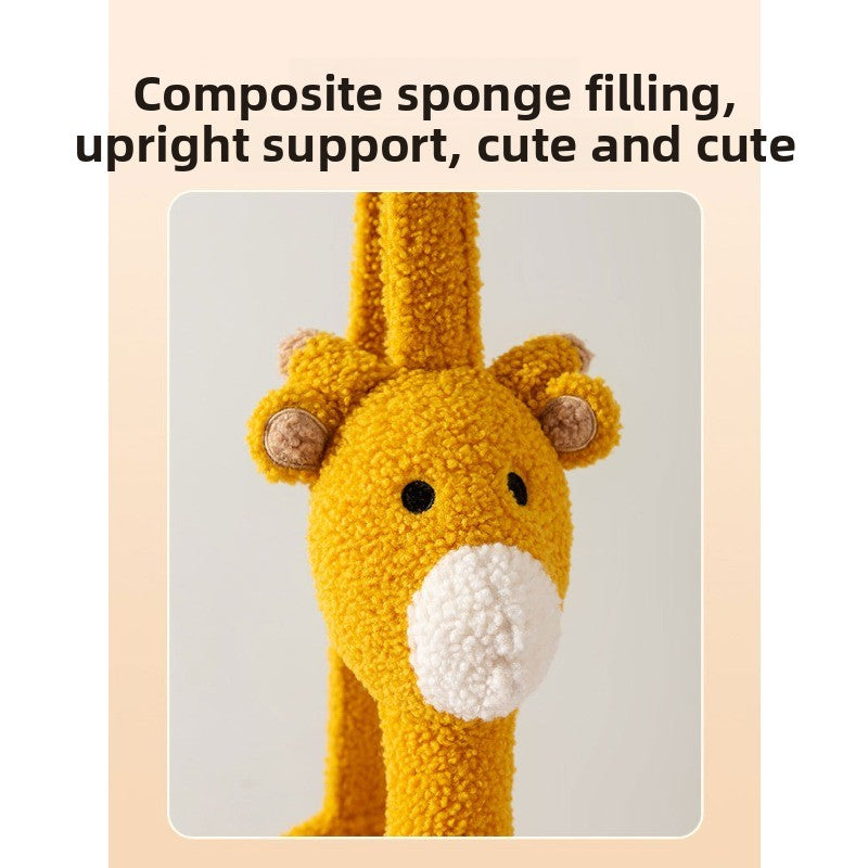 -like Giraffe & Small Dog Backpack Carrier - Warm Winter Pet Coat Jacket for Cats & Small Dogs, Zippered Vest with Giraffe Humps, Cozy Outdoor Costume for, Shopping, Walks (Suitable for Small & Large Breeds)