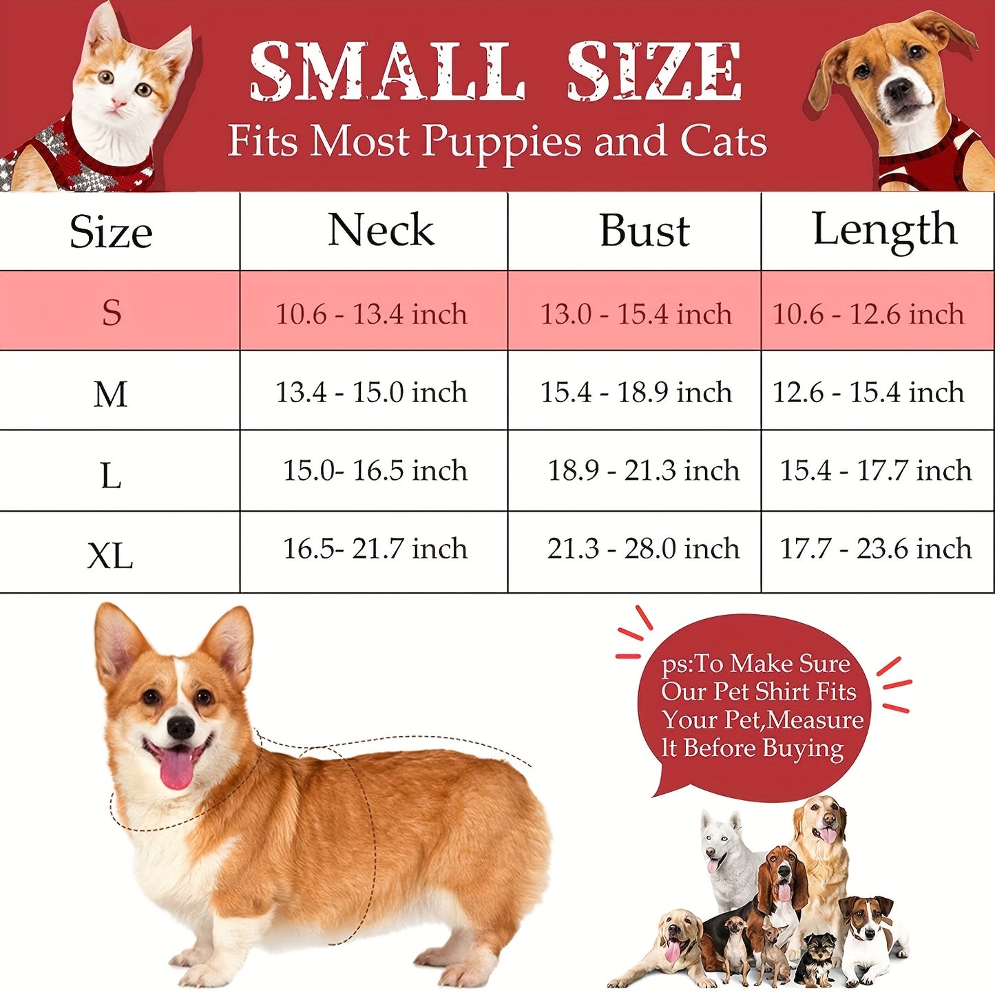 4pcs Dog Sweater Christmas Halloween Dog Holiday Sweater Puppy Snow Deer Reindeer Snowman Skull Bat Pumpkin Turkey Heart Warm Play Costume (Medium, Cute Pattern)