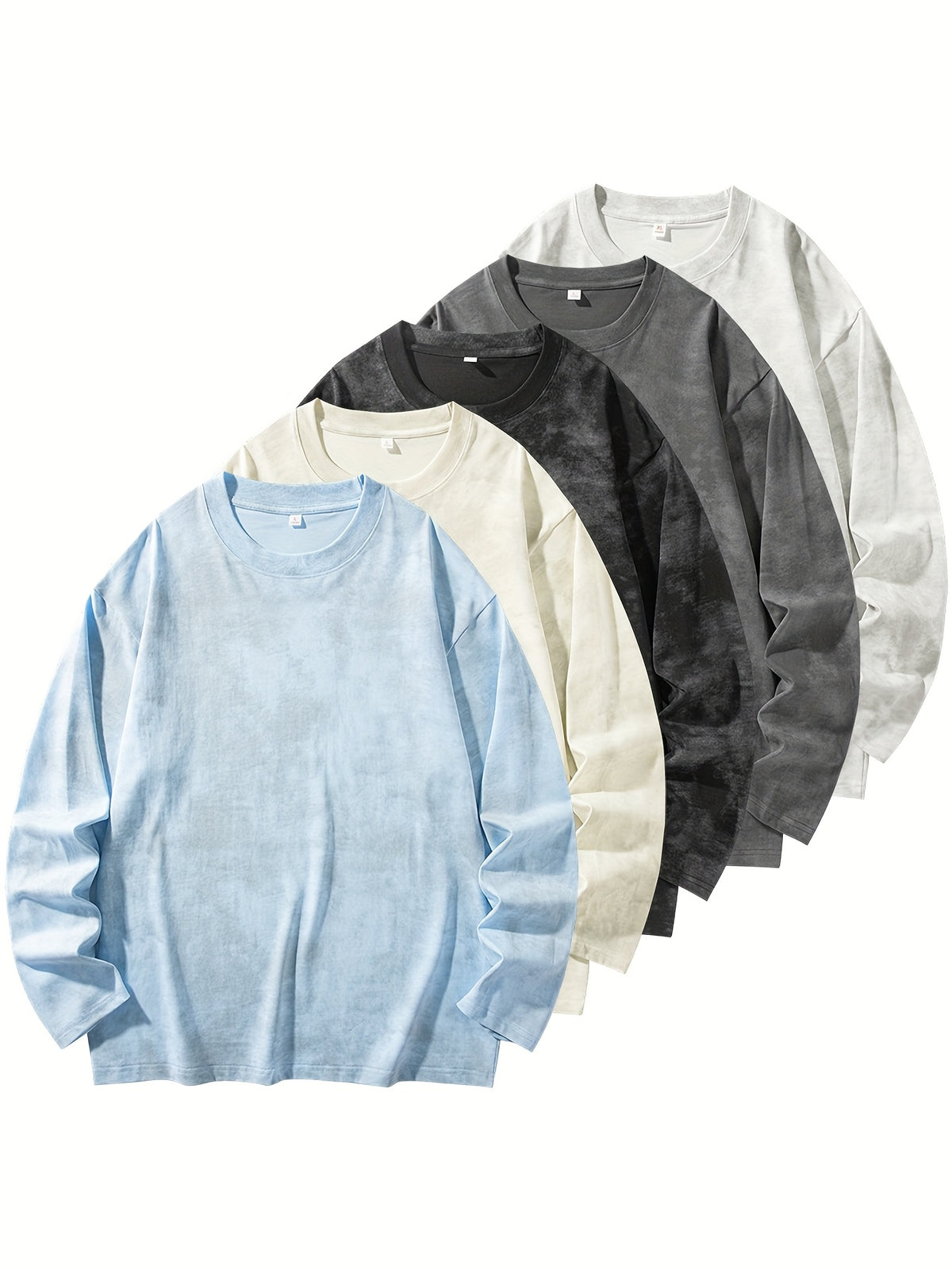 Men'S Trendy Loose Tie Dye Long Sleeved Hoodie with Unique Style And Exquisite Detail Fabric Brings Ultimate Comfort, Suitable for Casual Strolls, Friend Gatherings And Other Relaxed Occasions