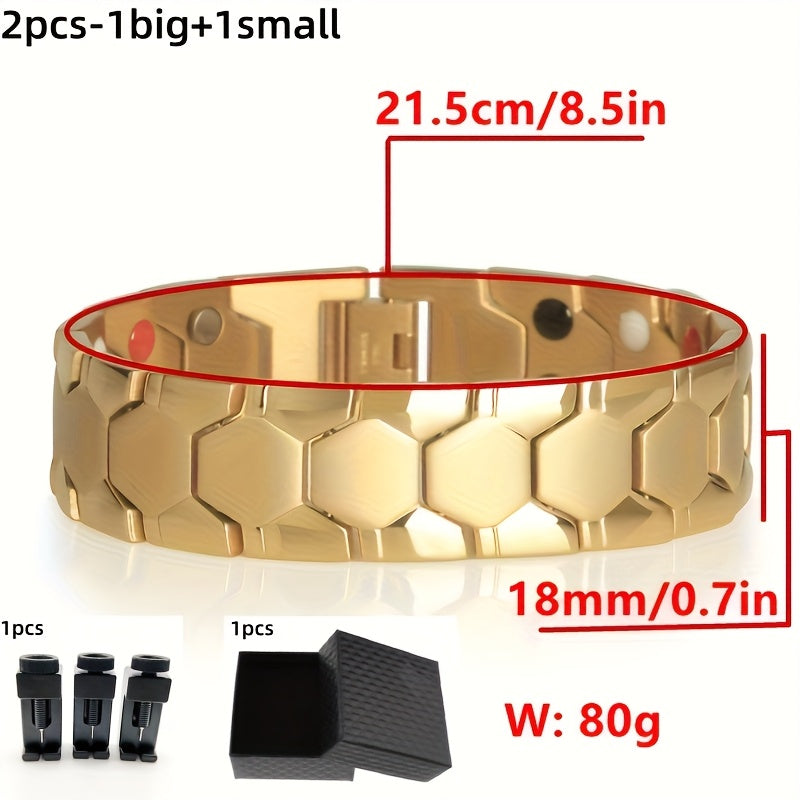 1 Cool And Masculine Fashion Bracelet-Spherical Magnet Bracelet, A Thoughtful Gift for Family And Friends, Perfect Father&Apos;S Day Present, for Women