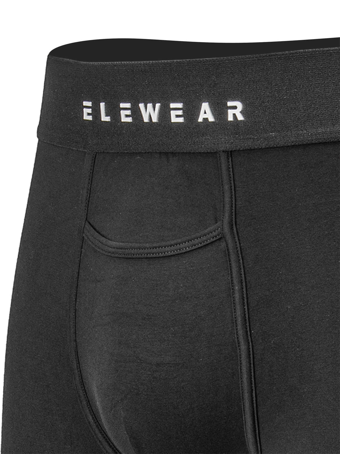 [Soft Modal Men's Underwear] Soft & Comfortable Set of 4 Modal Men's Long Underwear | Open Design, Non-Rolling, Anti-Chafing, Suitable for Sports & Leisure