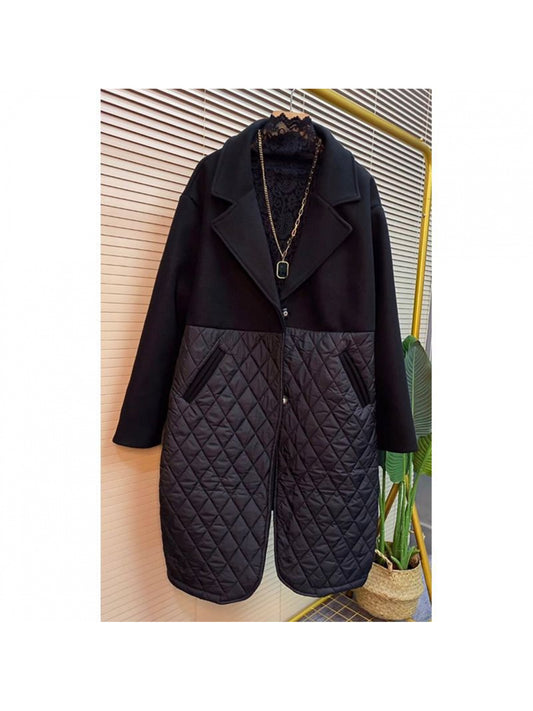 Women'S Winter Coat - Thickened Insulated Long Jacket, Elegant Cold-Weather Outerwear for Formal & Everyday Outfits - European Vintage Style Women'S Clothing, Ladies Winter Jackets, Winter Coats for Women Elegant, Winter Jack