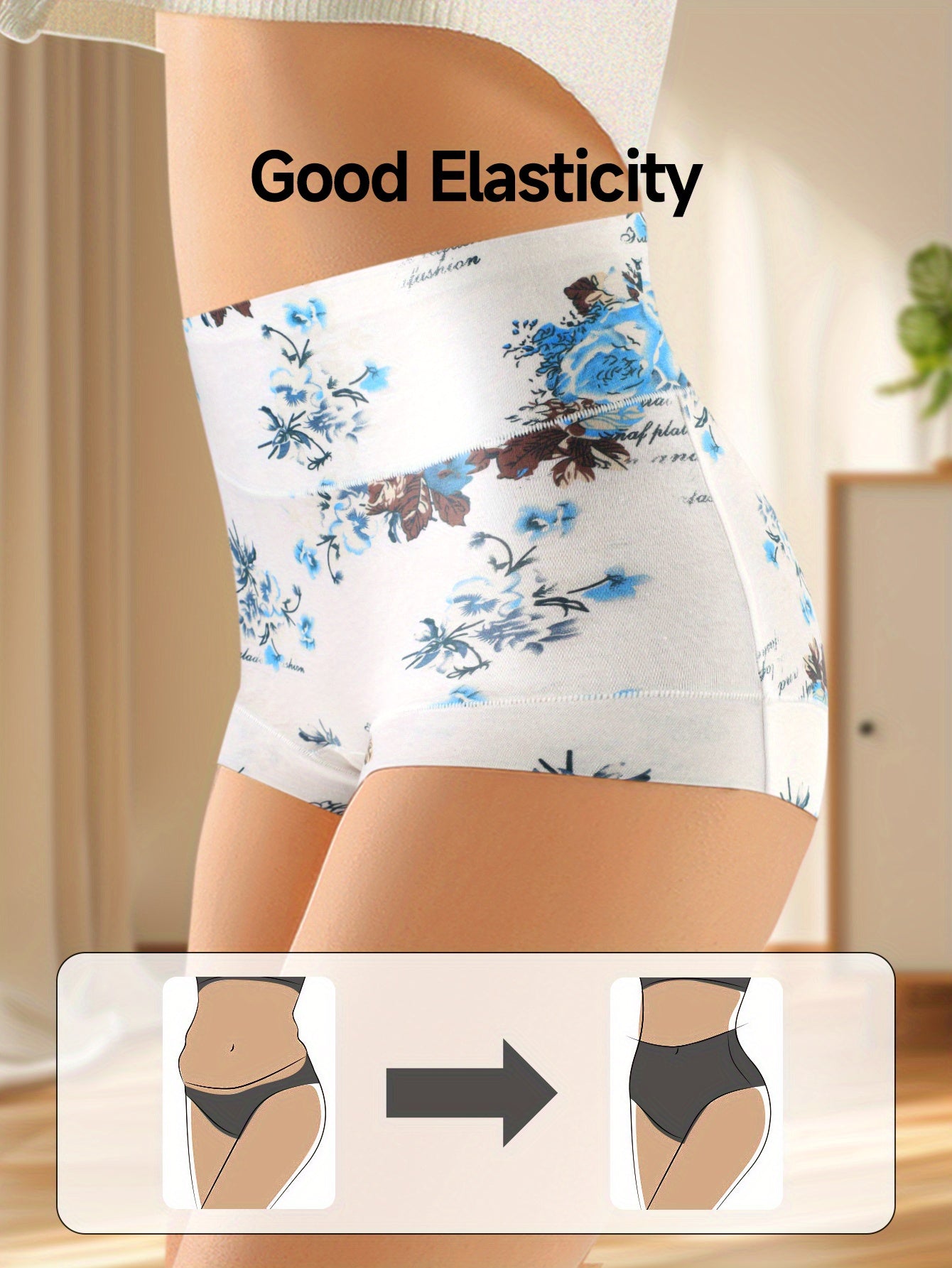 12pcs Women'S High-Waisted Straight-Leg Pants with Vintage Floral And English Letter Print Patterns. These Pants Have a And Lifting Effect, Are Made of Soft And Comfortable Fabric, And Are Breathable Without Being Stuffy. The