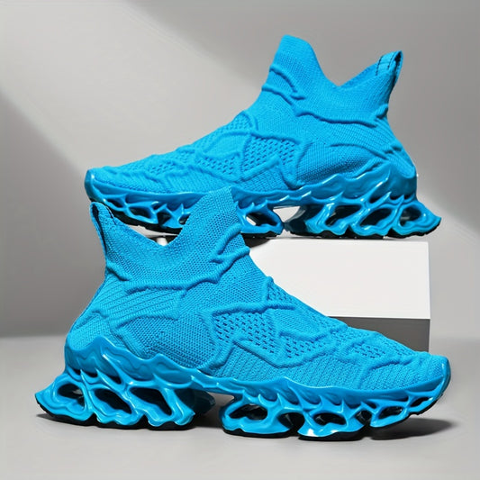 [Breathable|Shock Absorbing] Breathable Shock Absorbing Men's Running Sneakers | Race Blade Shoes with Assorted Colors