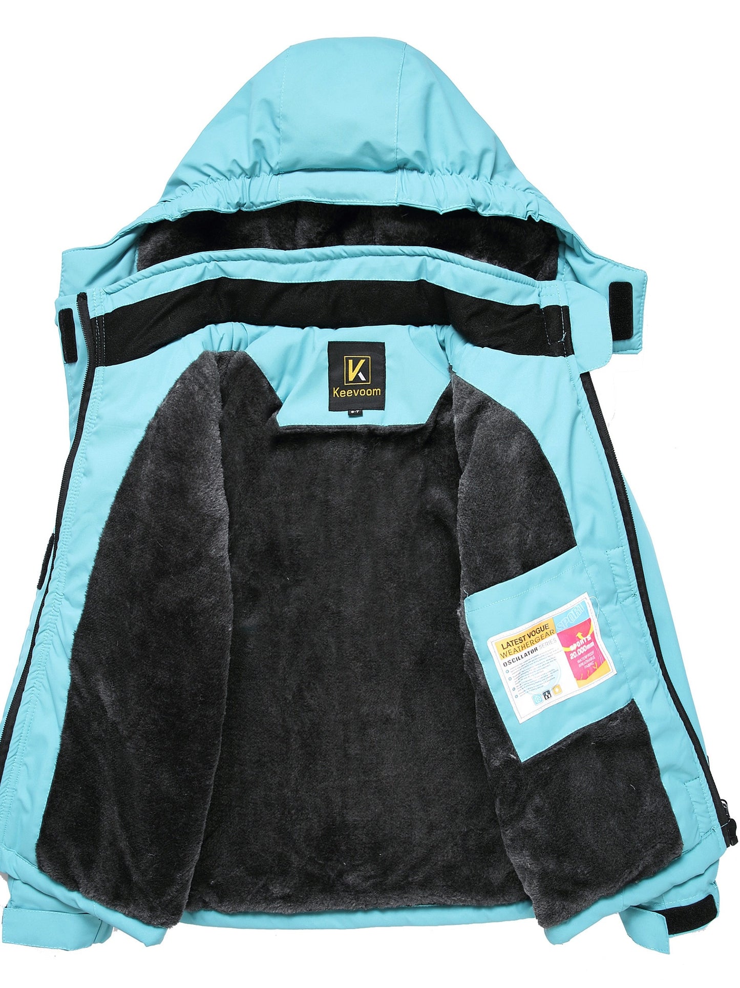 2025 New Girls' Outdoor Fleece Hooded Fall/Winter Jacket Warm, Windproof, And Waterproof Jacket With Detachable Hood Perfect Gift Choice For Labor Day, Wedding Season, Christmas, Halloween, Thanksgiving, And New Year Hallowee