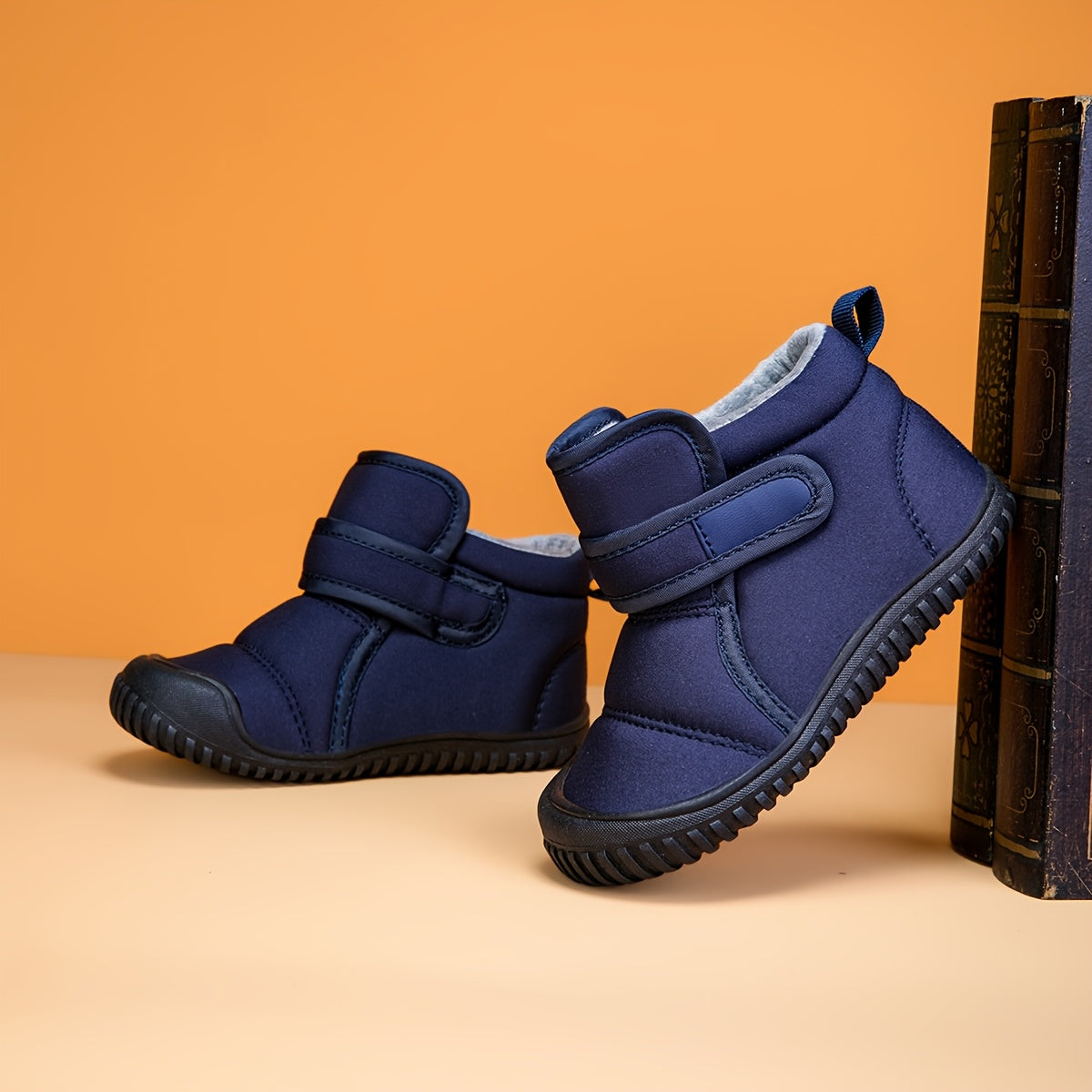 & Winter Snow Boots - Heavy-Duty Mid-Calf Height with Closure, Thick Warm Lining & Arch Support - All-Terrain Traction Tread for Outdoor Winter, Snow, Ice, and Slush - Durable MD Sole & Fabric Construction - Ideal for Hiking,