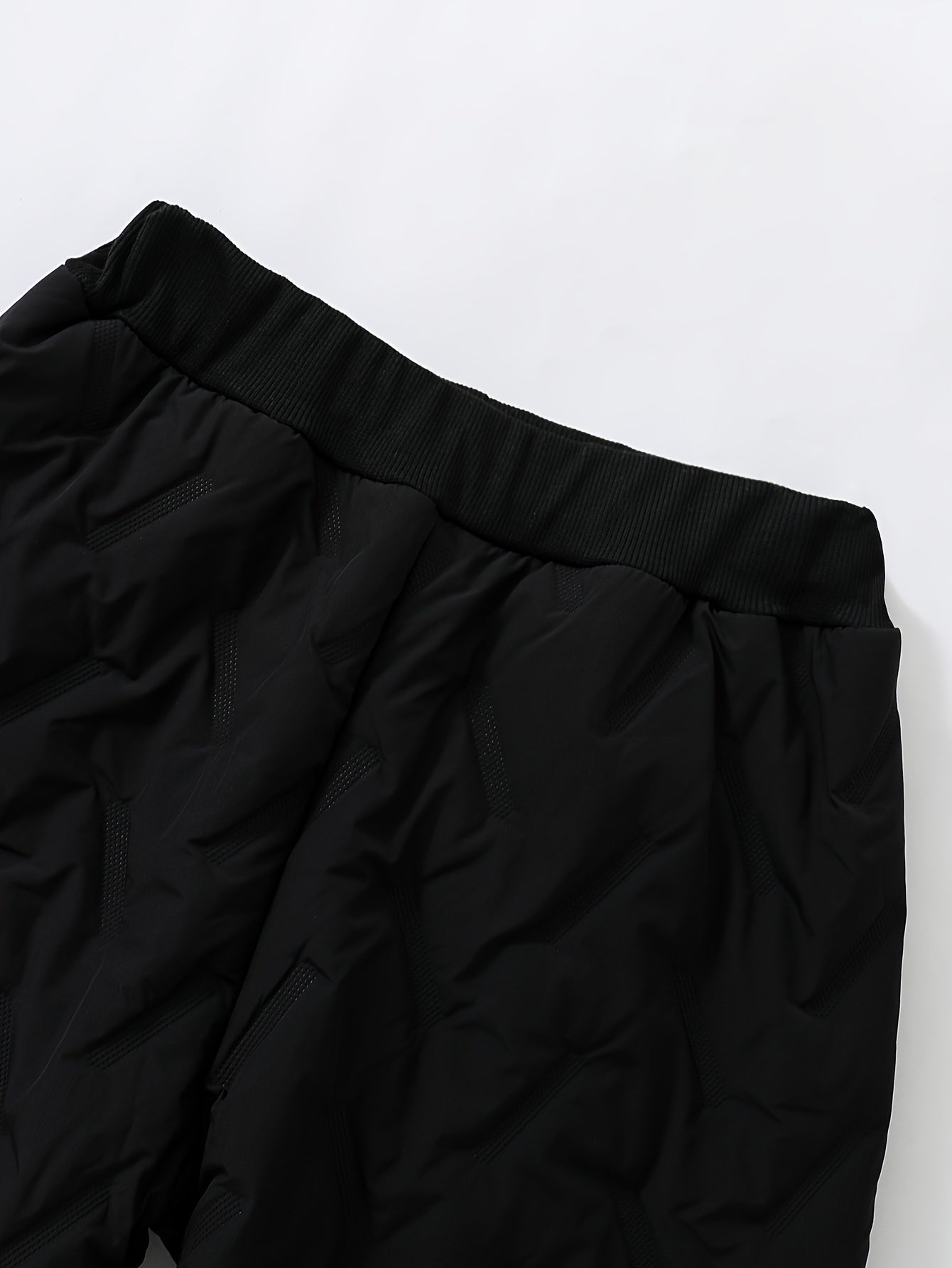 DREAMY DRESSES Boys' Fleece Pants / Lightweight Winter Snow Pants with Elastic Waist & Piping, Black Fleece-Like Texture / Hand Washable Kids Thermal Trousers for Skiing, Outdoor Play & Cold Weather ( &), Perfect for Outdoor