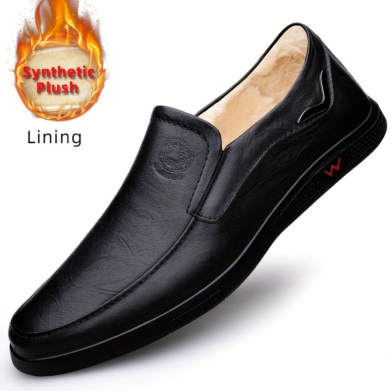 CLOHOO Men's Anti-Slip Fashion Slip-On Casual Shoes