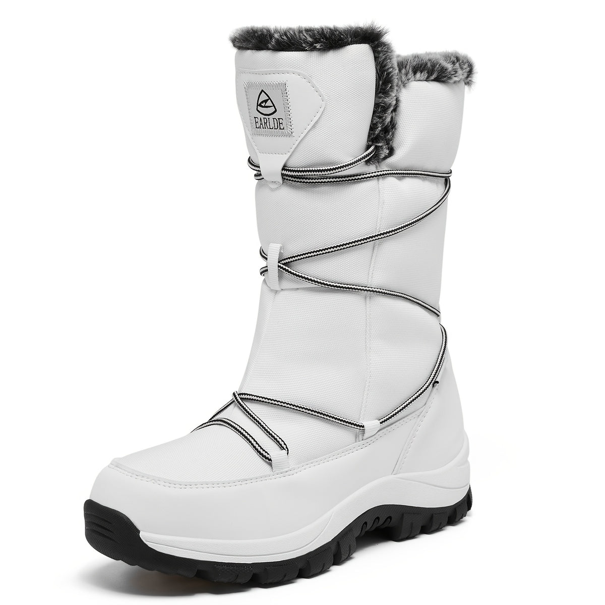 Women'S Winter Snow Boots Lightweight Warm faux fur Lined Mid-Calf Booties