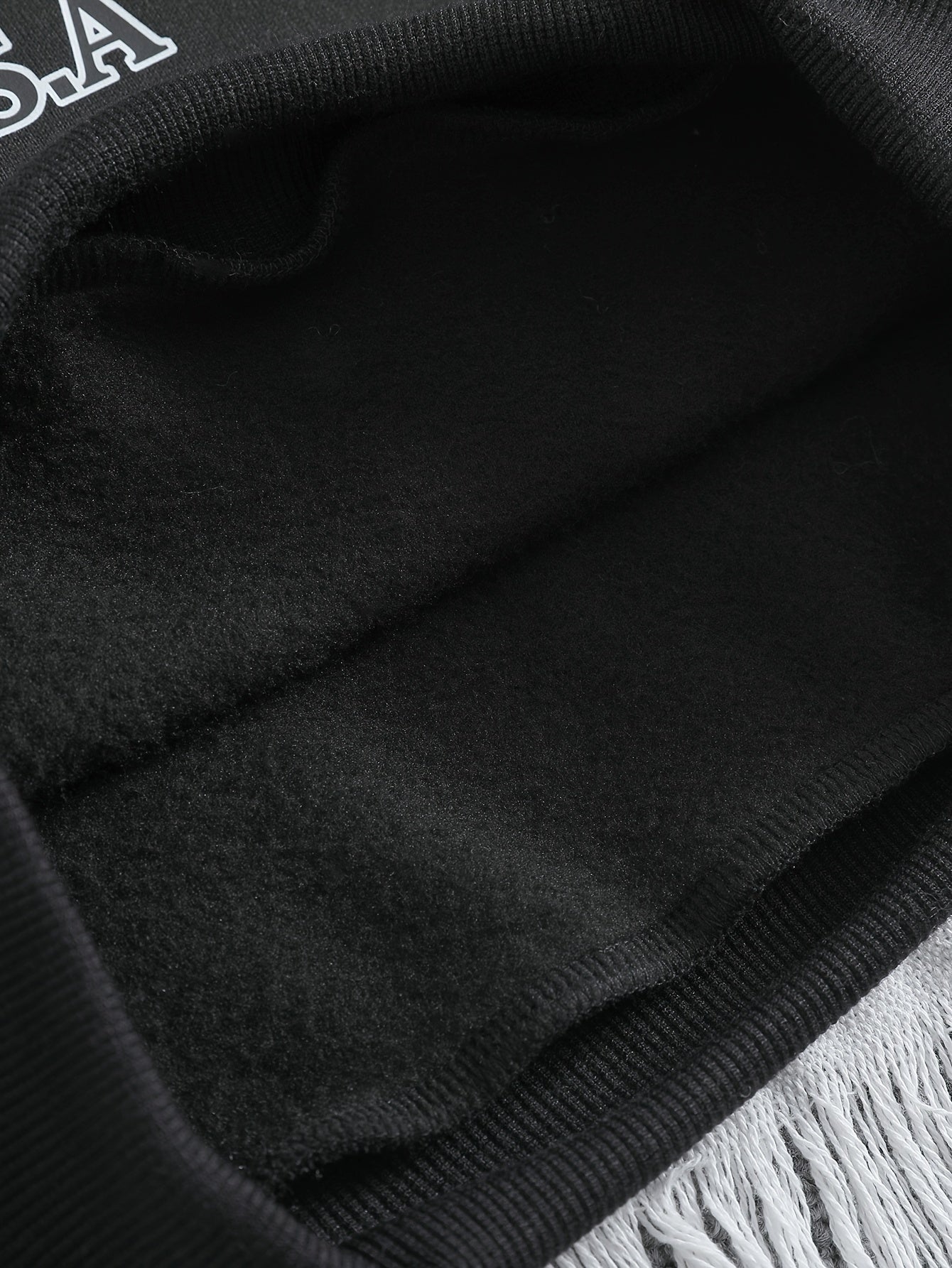 Girls' Letter Print Round Neck Long Sleeve Thick Fleece-Lined Sweatshirt + Letter Print Thick Fleece-Lined Cargo Pants with Side Pockets Fashion Set, Perfect for Outdoor, Thick Fleece-Lined, Sweater Pants, Sweatshirt And Pant