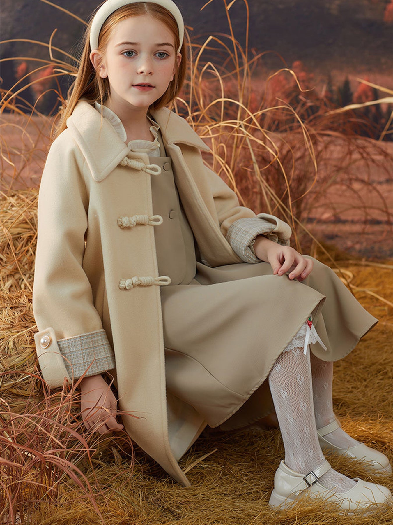 Clothing, Girls' Clothing, Clothing, Teen Girl Clothing, Girls' Fall Winter Clothing, Girls' Outfits. New Girls' Long Plush Coat, Kids' Warm Thick Plush Jacket. Pairs Well With Dresses Or Pants For An Elegant Look.