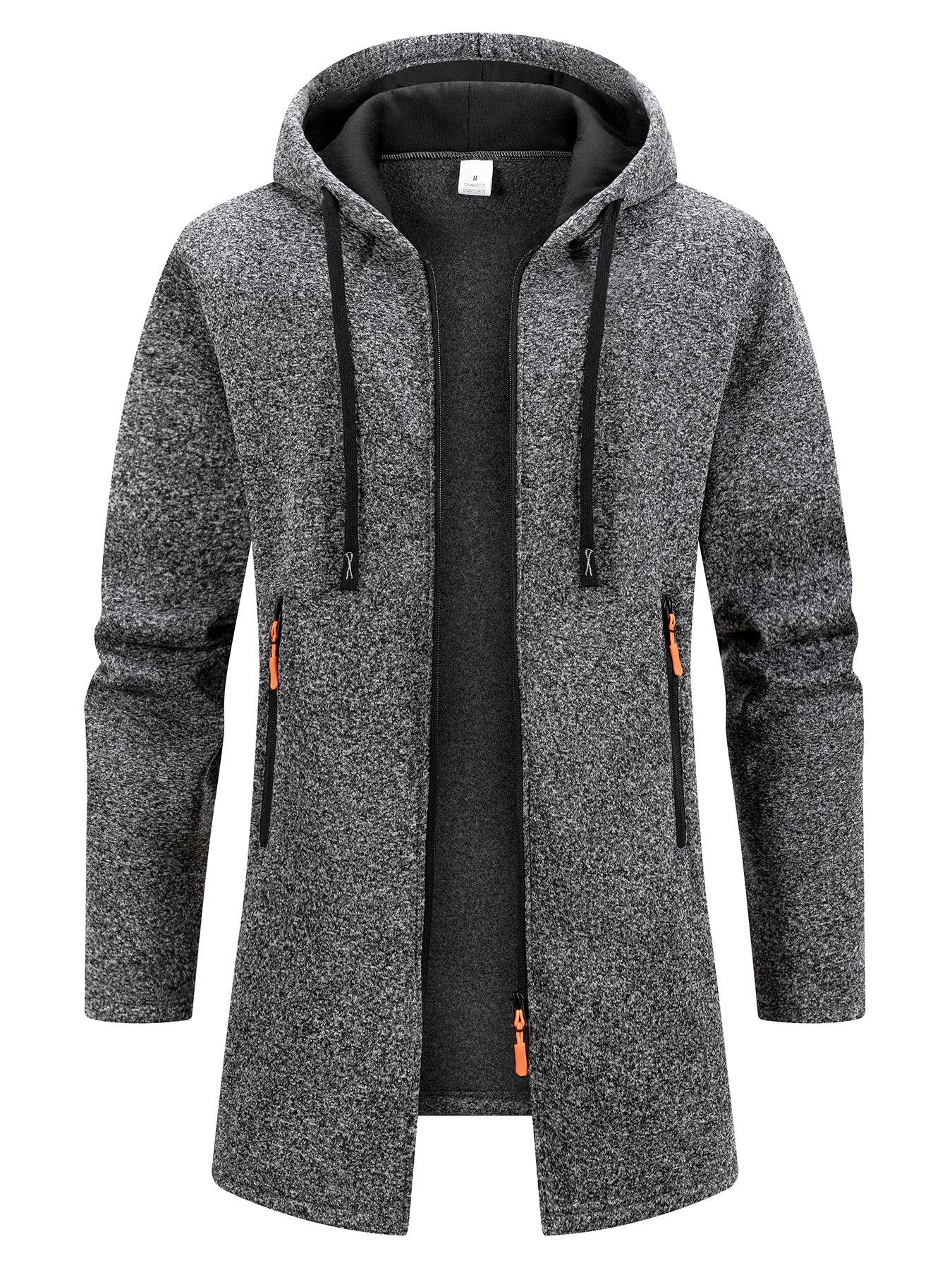 Three Interchangeable Korean-Style Casual Outfits for Men • Trendy Colors That Exude Sophistication • Comfortable And Warm Set Includes a Hooded Fleece Jacket • Drawstring Pants That Have Pockets