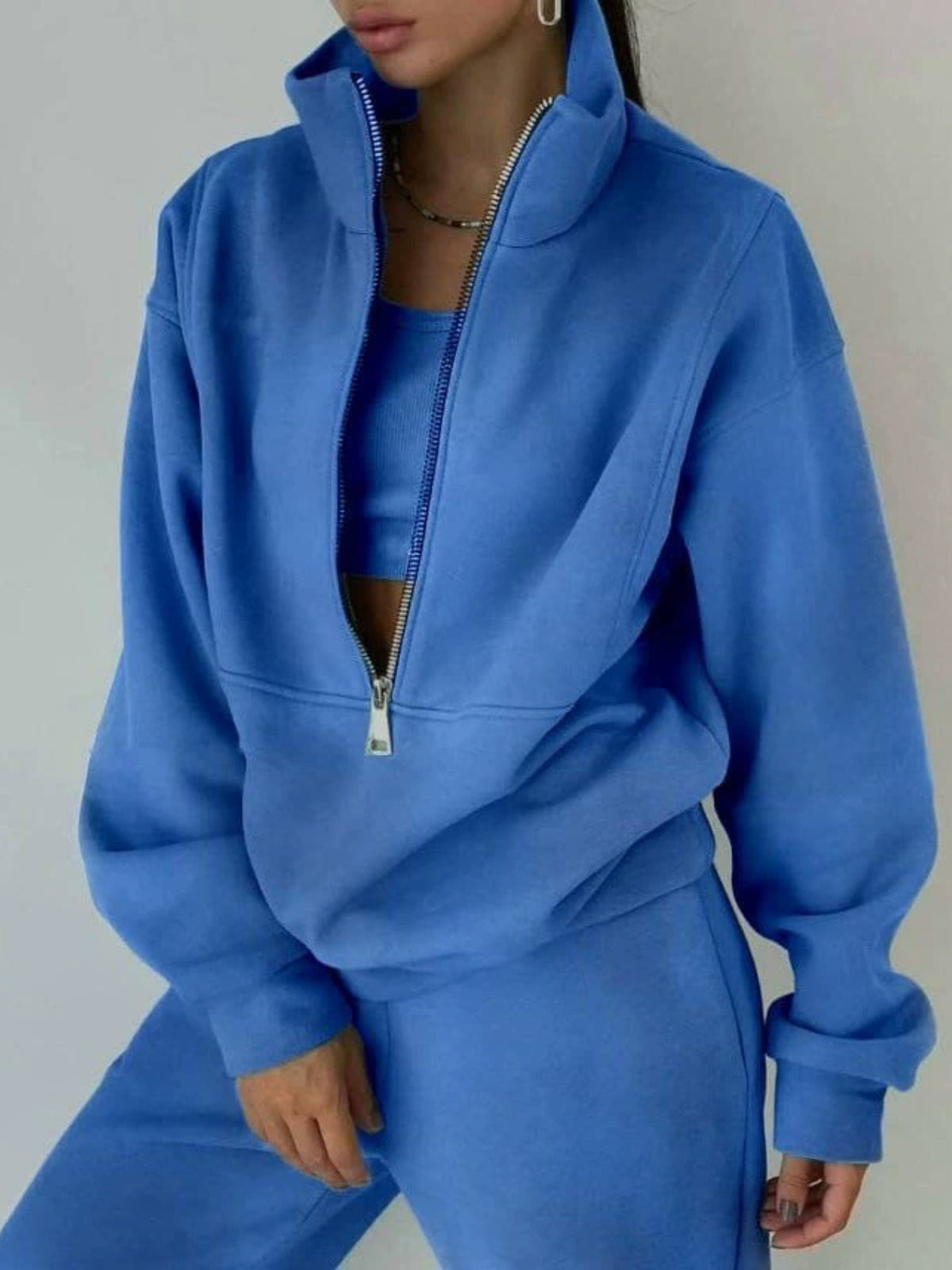 Fleece Set- Women's Casual s Two-Piece Fall 2025