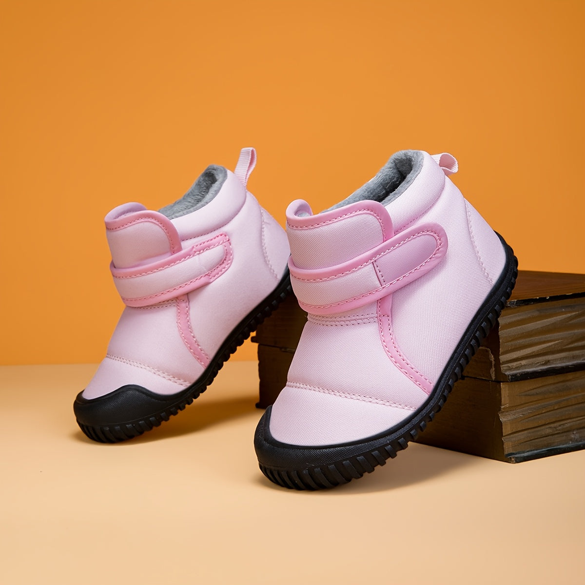 & Winter Snow Boots - Heavy-Duty Mid-Calf Height with Closure, Thick Warm Lining & Arch Support - All-Terrain Traction Tread for Outdoor Winter, Snow, Ice, and Slush - Durable MD Sole & Fabric Construction - Ideal for Hiking,