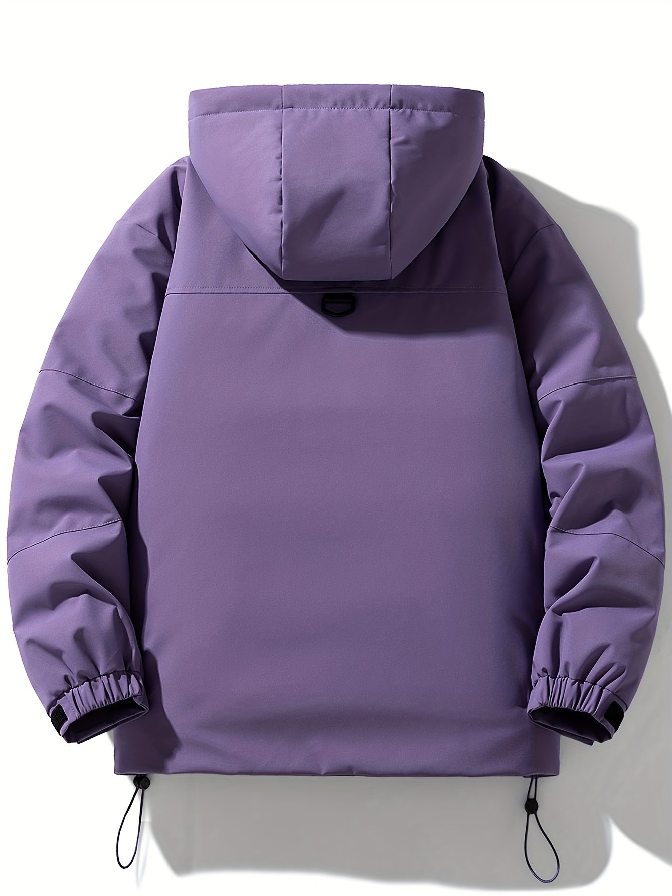 2025 Winter New Style Duck Down Jacket - Heavyweight Insulated Hooded Full-Zip Unisex Coat, Super Loose Fit with Adjustable Drawstring & Long Sleeves, Duck Down Filling for Men & Women, Casual & Workwear Outerwear (No-Stretch
