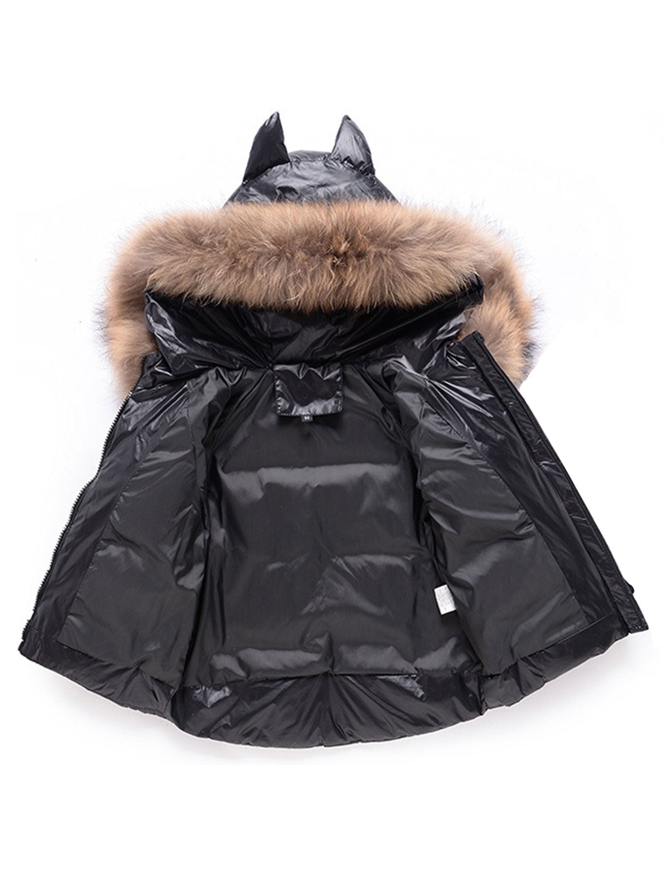 2pcs Windproof Hooded Jacket+ Suspender Snow Pants for Girls& Boys, Winter Thickened Warm Hooded Ski Outfit, Kids' Outdoor Sports Ski Suit, Ski Suit for Kids, Snow Play Clothes, Winter Clothing, Functional Kids Wear, Sporty D