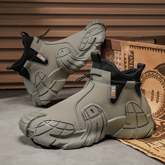 Men's Outdoor Casual Sneakers, Thick-Soled and Durable, Stylish, Suitable for Various Occasions