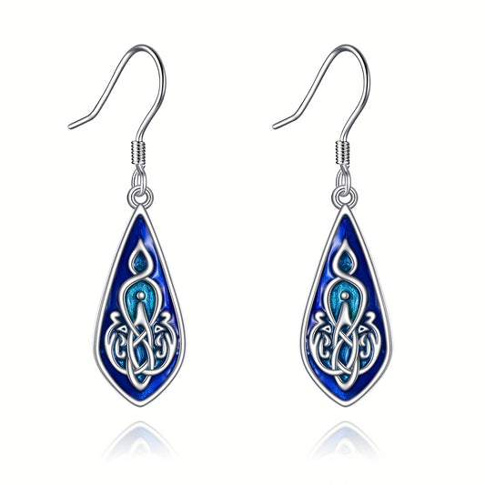 Irish Celtic Earrings Sterling Silver Irish Knot Jewelry For Women Mother Day Birthday Christmas Gifts