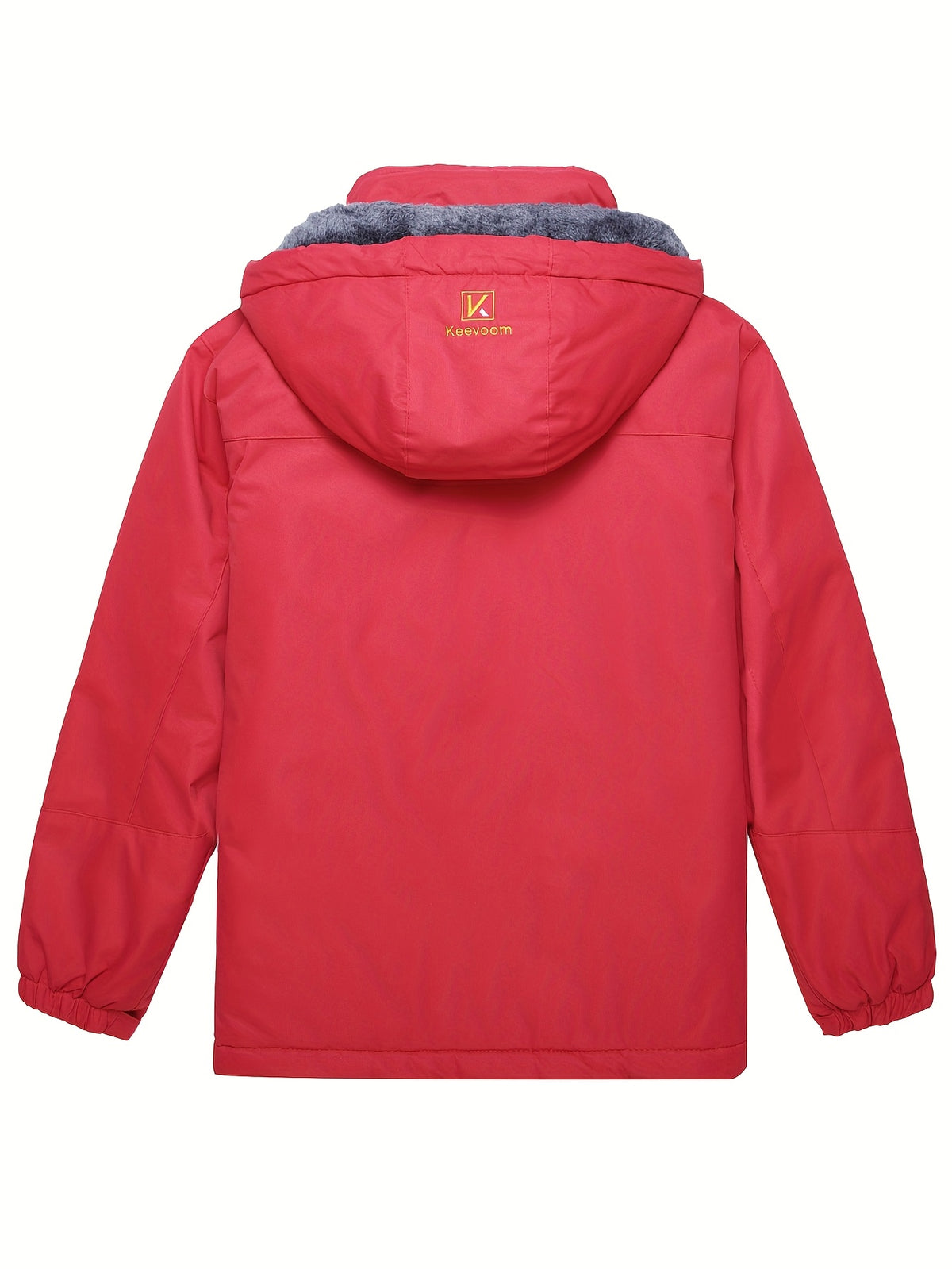 2025 New Arrival 1pc Boys' Outdoor Windproof Hooded Winter Jacket Warm Windproof Coat with Detachable Hood Design Perfect Gift for Labor Day, Wedding Season, Christmas, Halloween, Thanksgiving, New Year, And Other Holidays