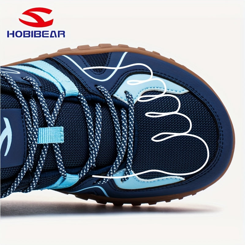 HOBIBEAR Men's 4E Wide Toe Barefoot Shoes for Squats And Deadlifts, New 2025 Spring And Autumn Specialized Training Shoes for Strength Fitness, Suitable for Wide And Chubby Feet, Business Casual Shoes