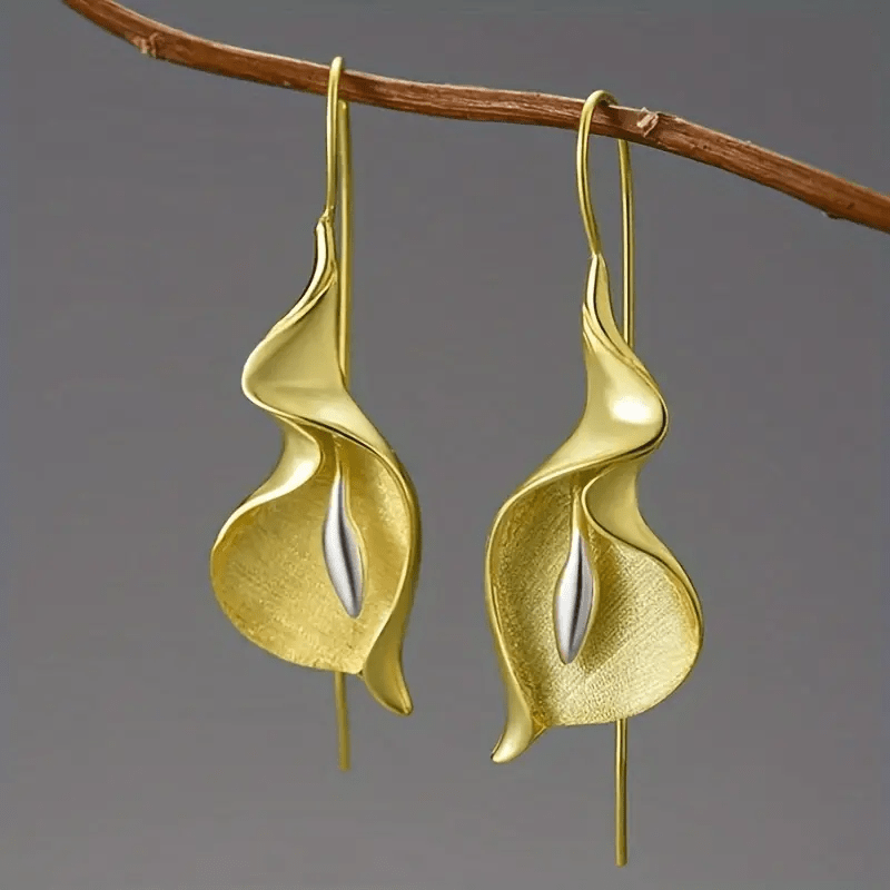 21pair of vintage elegant Women's pendant earrings, gorgeous 14k Gold Plated earrings, perfect for daily wear, banquets, and gift giving, making it the perfect anniversary gift,  Bohemian Style, Dangle Earrings, Fine Craftsma